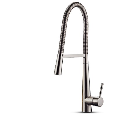 European modern pull down pull out single handle kitchen faucet