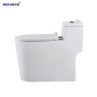 ROVATE Good quality bathroom ceramic smart WC toilet with wall-mount shower toilet