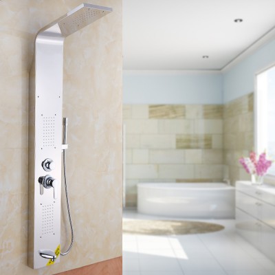 ROVATE2020 The most popular bathroom shower massage system gold special stainless steel Shower Panel